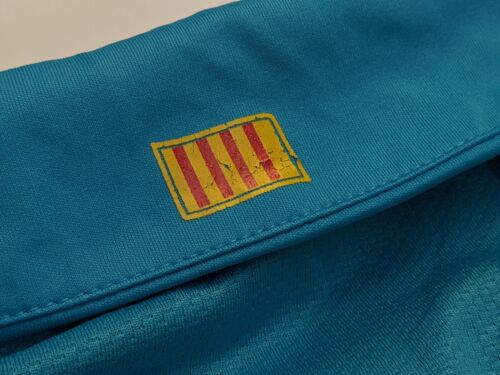 FC Barcelona Navy Training Jersey Poly Shirt Size Medium