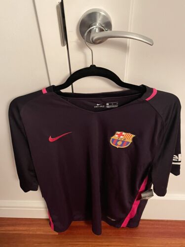 FC Barcelona 2016 Alternate Purple Nike Jersey Men XL La Liga Beko Dri-Fit