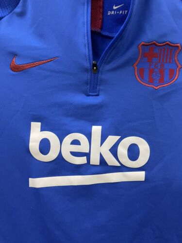 Nike FC Barcelona YM M Training Top Jersey Blue BEKO SI20