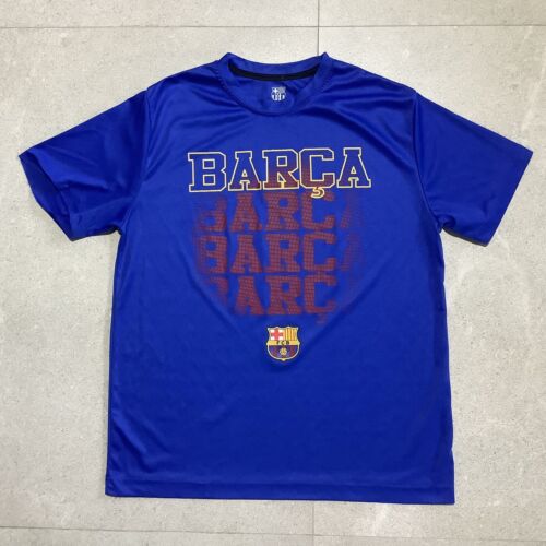 FC Barcelona FCB Barca Jersey Shirt Official Licensed Navy Blue Soccer Futbol L