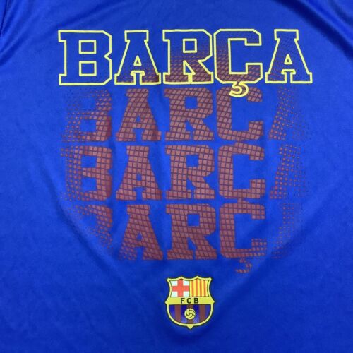 FC Barcelona FCB Barca Jersey Shirt Official Licensed Navy Blue Soccer Futbol L