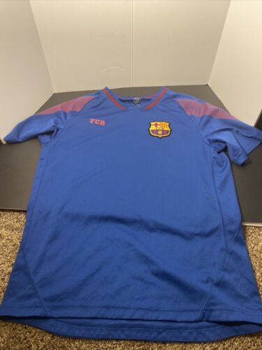 FC Barcelona Blue Soccer Dri Fit Jersey Medium