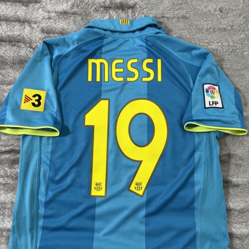 Messi #19 FC Barcelona Away Camp Nou 50 Anniversary Jersey