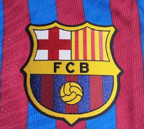 Barcelona Home Match Jersey Shirt 2021/22 Nike Ansu Fati #10 S-M New with Tags