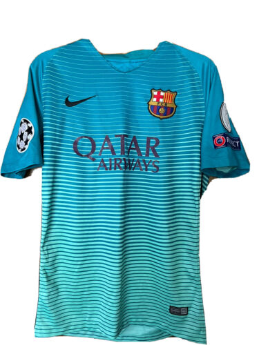 NWT Nike FC Barcelona FCB Vaporknit Match Third Soccer Jersey Standard Fit XL