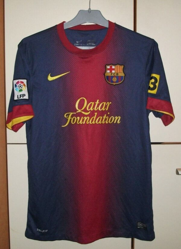FC Barcelona 2012 - 2013 Home football shirt jersey camiseta Nike Size S