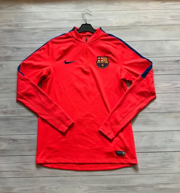FC Barcelona Football Jacket Drill Training Top sweatshirt Jersey Nike size M