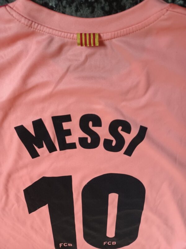 Messi #10 FC BARCELONA 3rd jersey 18/19 sz XL 2XL men's