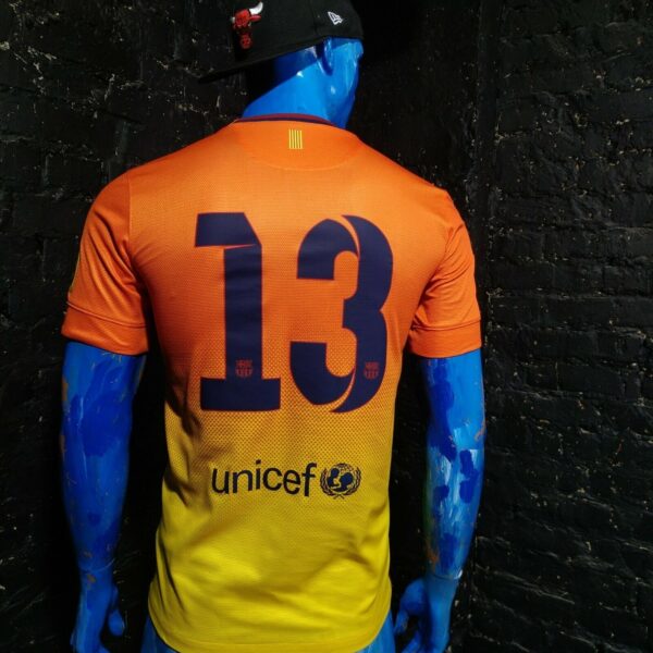 Barcelona Jersey Away football shirt 2012 - 2013 Nike Orange Trikot Mens Size S