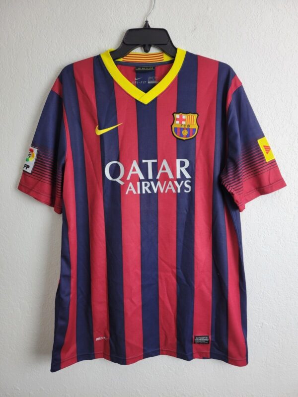 Nike Xavi Hernández #6 FC Barcelona FCB LFP Jersey Men Size XL