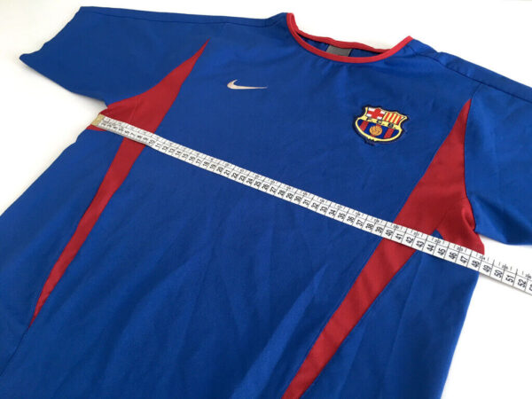 BARCELONA FC 2002/03 Nike Training Football Shirt YXL Boys Vintage Soccer Jersey