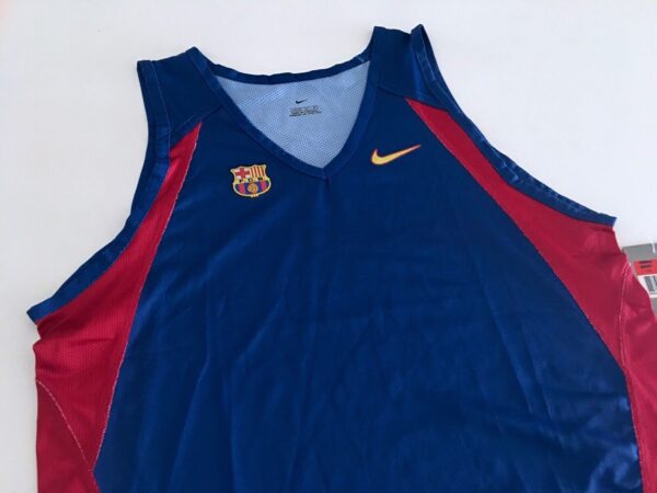 New BARCELONA FC 1997/98 NIKE Training Women Shirt 14 vest Jersey