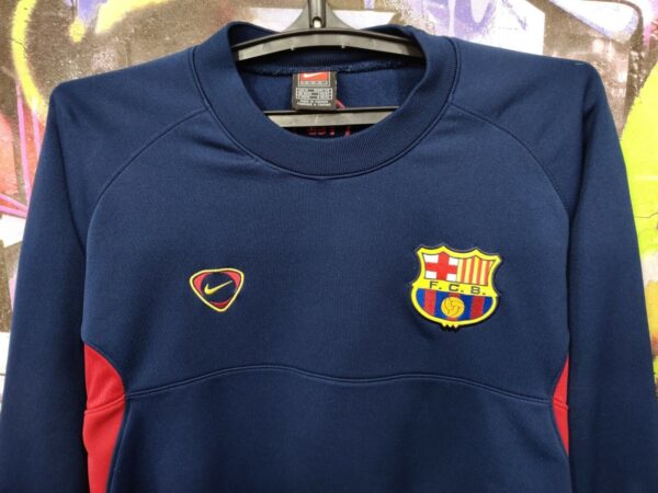 Barcelona FC Barca Spain Football Soccer Longsleeve Jersey Top Nike Mens size M