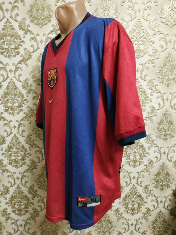 Barcelona football jersey home shirt 1998-1999 size XL