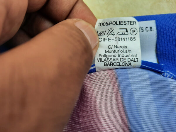 FC Barcelona jersey shirt Football Soccer roger s koeman barca camiseta