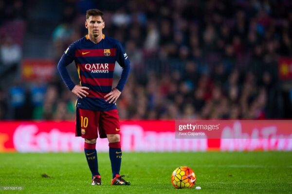 Messi Barcelona LPF 2015 Match Shirt # 10 Messi