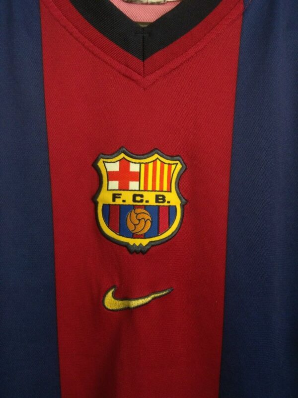 Barcelona Jersey 1998 1999 Home SMALL Shirt Soccer Football Nike ig93
