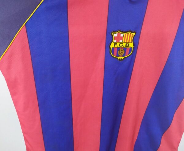 FC Barcelona Kluivert #9 Vintage Jersey Size-L