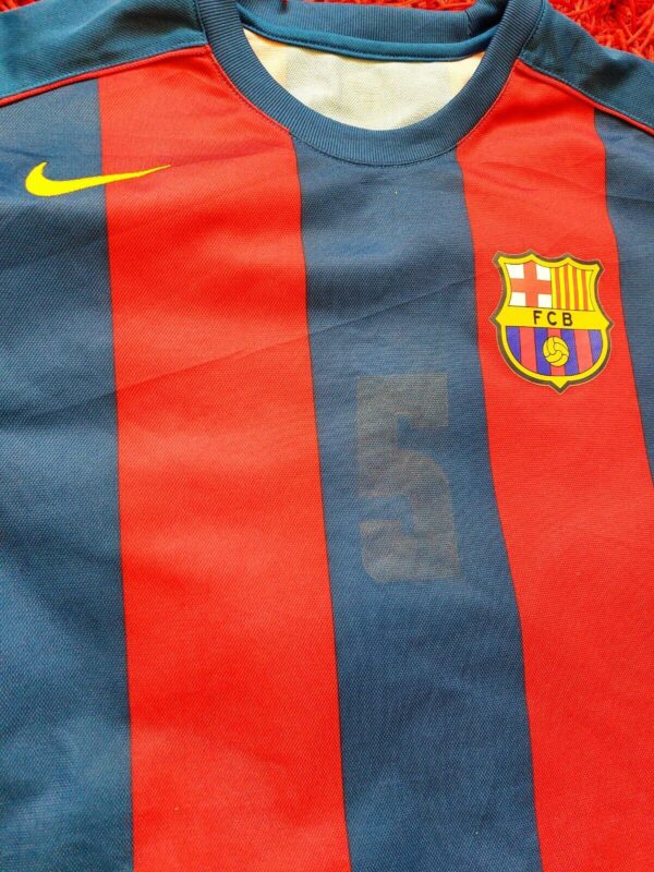 NIKE FC Barcelona Jersey Blue and red color Shirt Size XL