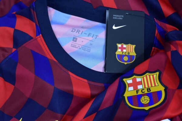 Men's Nike FC Barcelona Breathe 20-21 SMALL Multicolor Soccer Dri-Fit NWT