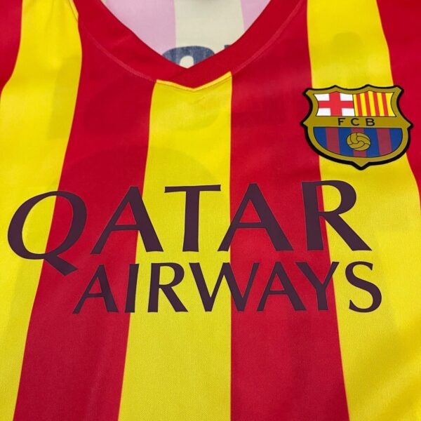 FC Barcelona Futbol Lionel Messi #10 Red Soccer Jersey Men's sz. XXL