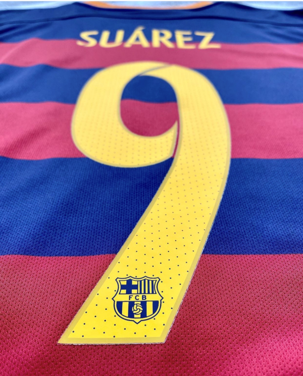 (BNWT) Barcelona home La Liga 2015 2016 Suarez