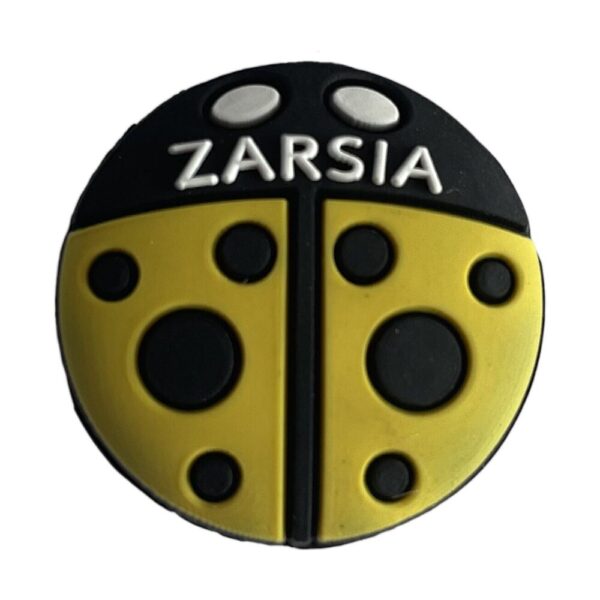 2Pcs Retail NEW ZARSIA Cartoon Silicone Tennis Damper Shock Absorber to Reduce Tenis Racquet Vibration Dampeners
