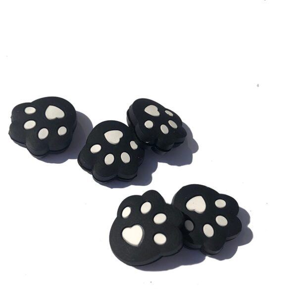 5pcs Silicone PAW Tennis Damper Shock Absorber to Reduce Tenis Racquet Vibration Dampeners