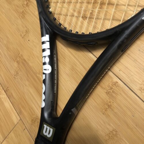Wilson Hyper Carbon Hammer 5.3 Tennis Racket (2 Plus VG BAG) #5 4-5/8 Read More