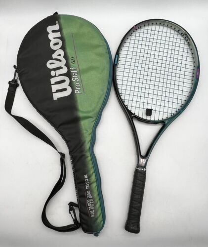 Wilson Pro Staff 6.0 Pete Sampras 110 Tennis Racquet 4 3/8 L3 New Grip Vintage