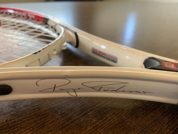 Wilson 27 Signature by Roger Federer tennis racket.